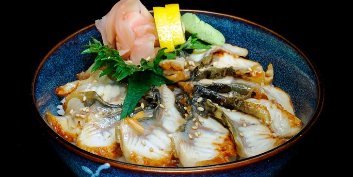 Chirashi Grilled eel